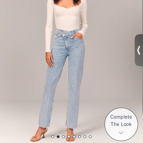 Abercrombie & Fitch Denim - A&F 90s Vintage Ultra High Rise Jeans